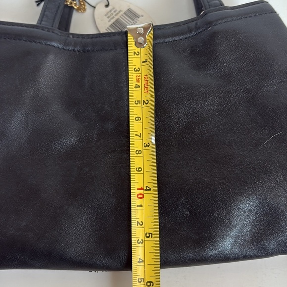 Vintage Liz Claiborne Leather Co. black genuine leather mini purse “After Hours” - Picture 15 of 16